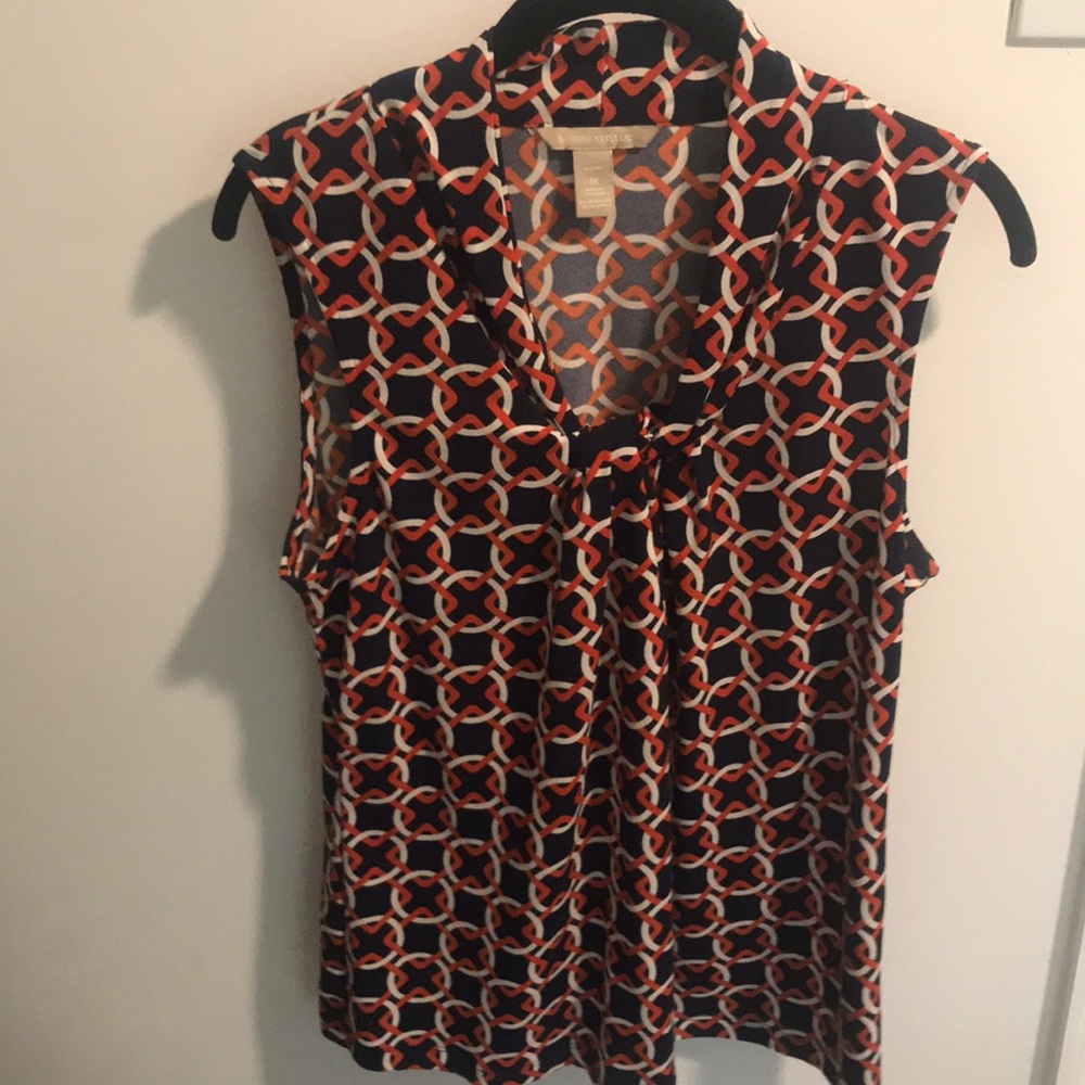 Banana Republic sleeveless blouse.